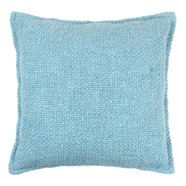 Ty Pennington Niagara Blue Textured Woven Throw Pillow, 20"