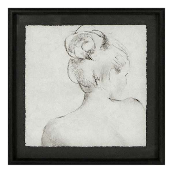 Providence Glass Framed Sketch Print Wall Art, 14"