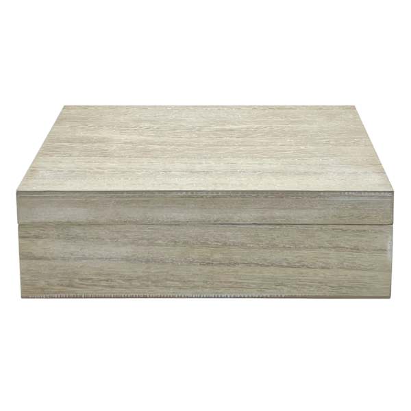 Tracey Boyd Natural Wood Box, 9x8