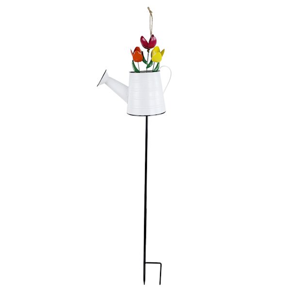 Tulip Topiary Yard Stake, 35.5"
