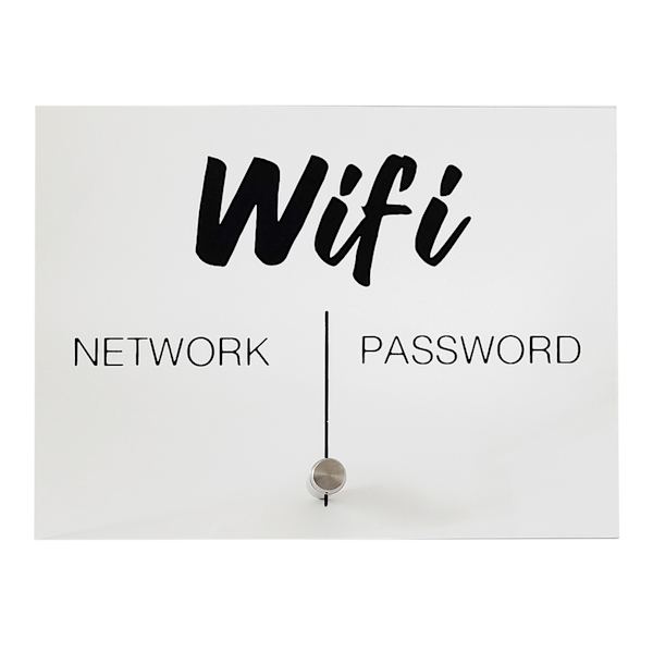 Ty Pennington Wifi Sign, 8x6