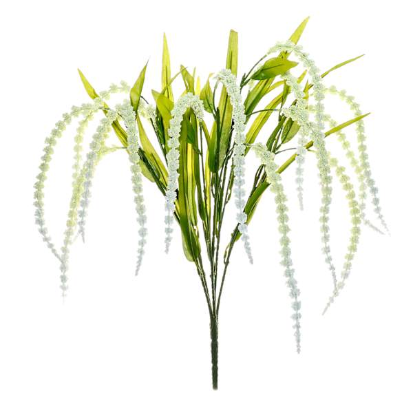 White Hanging Berry Bush, 28"