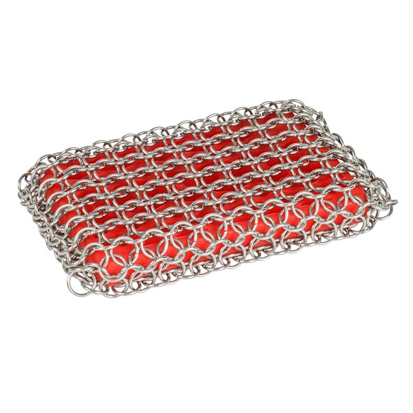 Lodge Red Chainmail Scrubbing Pad