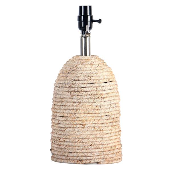 Ty Pennington Natural Rope Small Lamp Base, 15"