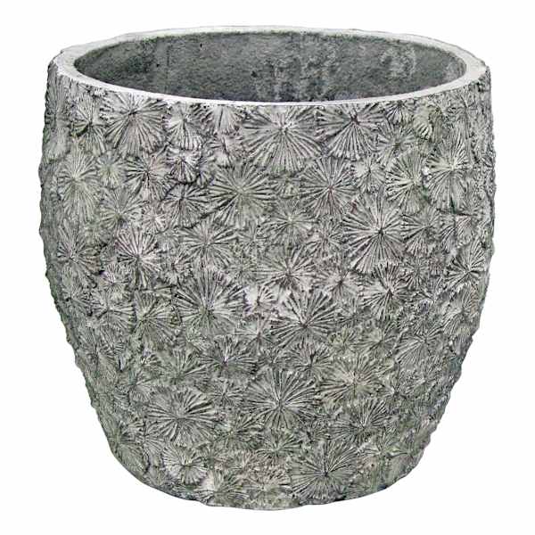 Grey Urchin Outdoor Planter, Medium