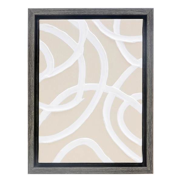 Found & Fable Abstract Lines Canvas Wall Art, 5x7