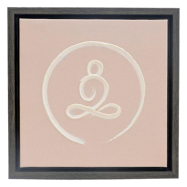 Found & Fable Buddha Canvas Wall Art, 7"