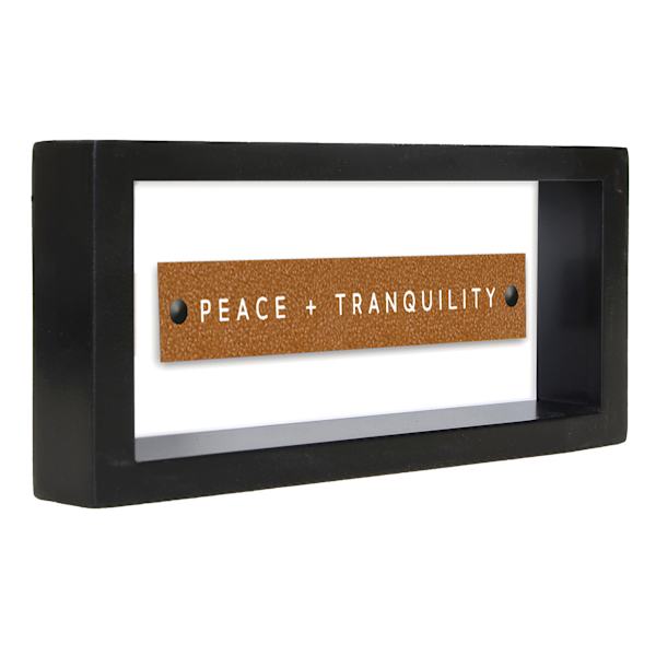Found & Fable Peace Tranquility Block, 4x8