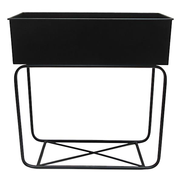 Black Metal Planter Stand, Small