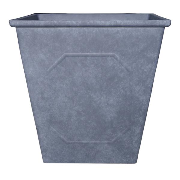 Dark Grey Square Outdoor Planter, Small