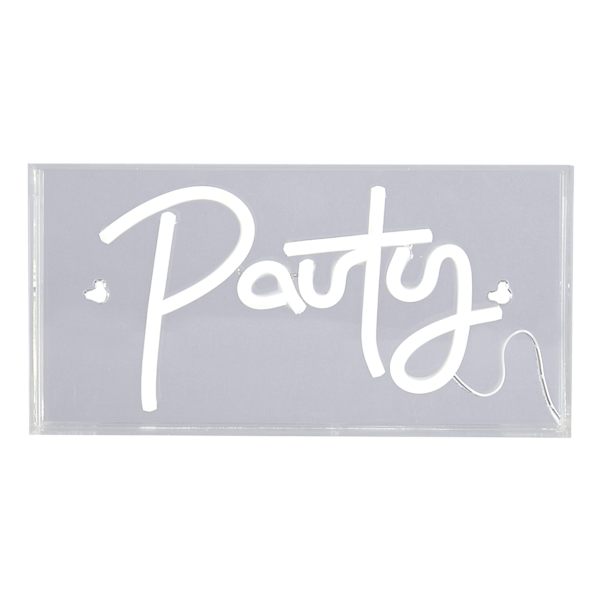 Party Acrylic Box Light, 6x12