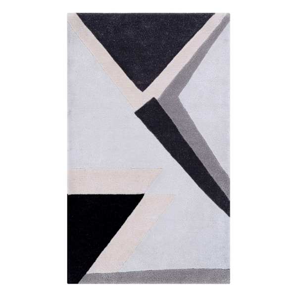 Laila Ali Black & White Geo Accent Rug, 27x45