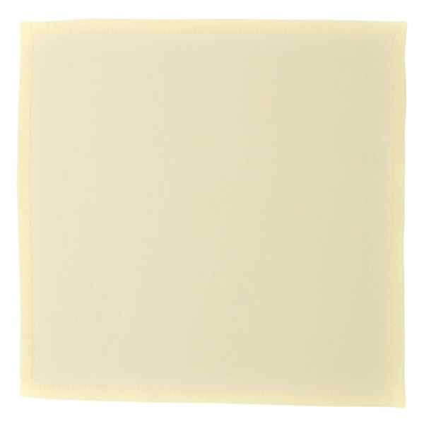 Set of 8 Ivory Cloth Napkins