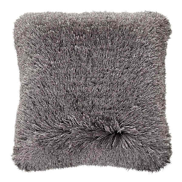 Grant Gunmetal Throw Pillow, 17"