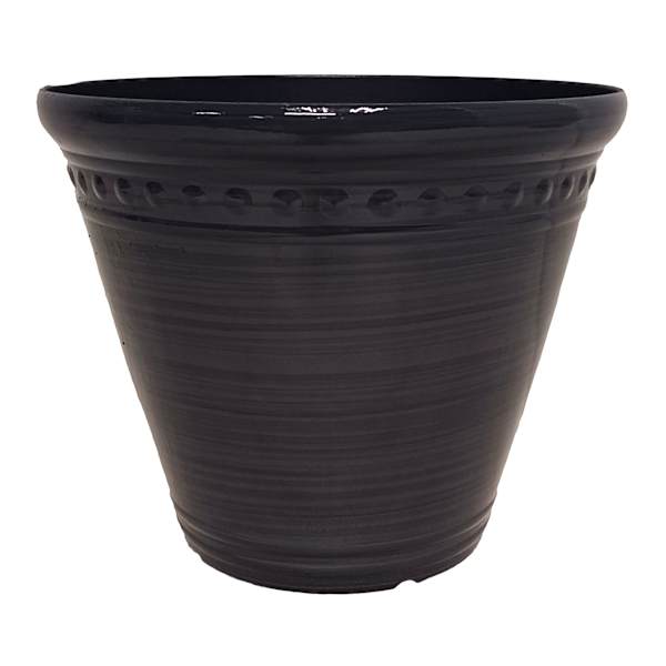 Grey Pearl Outdoor Planter, 7"