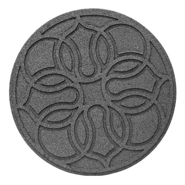 Flexible Medallion Outdoor Garden Stepping Stone, 18"