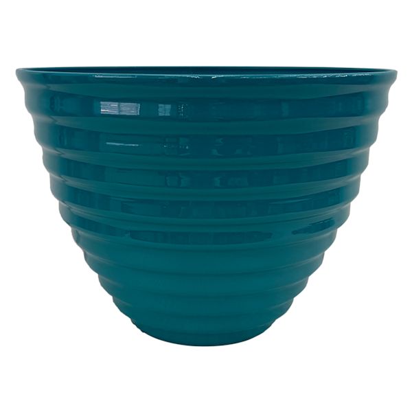 Sunny Club Blue Beehive Outdoor Planter, Medium