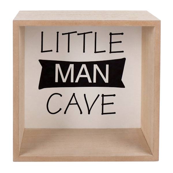Tiny Dreamers Little Man Cave Sign, 8"