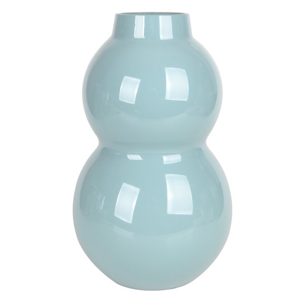 Found & Fable Celadon Green Glass Vase, 11"