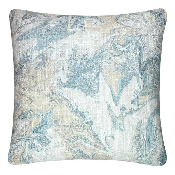 Laila Ali Multicolor Agate Print Throw Pillow, 18"