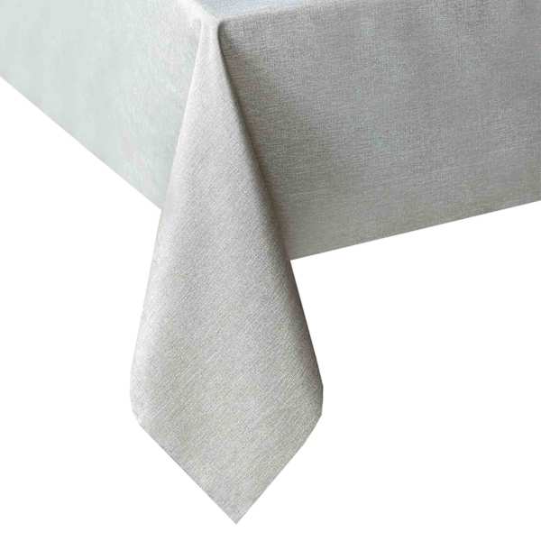 Faro Silver Tablecloth, 60x104