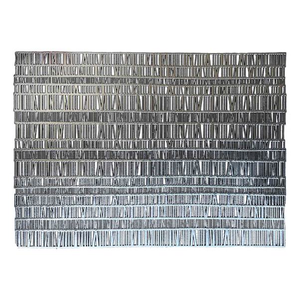 Makara Silver Placemat, 13x18