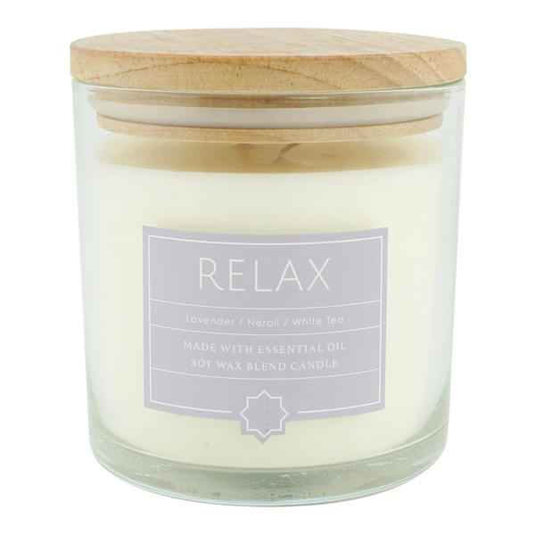 Found & Fable Relax Scented Jar Candle, 13oz