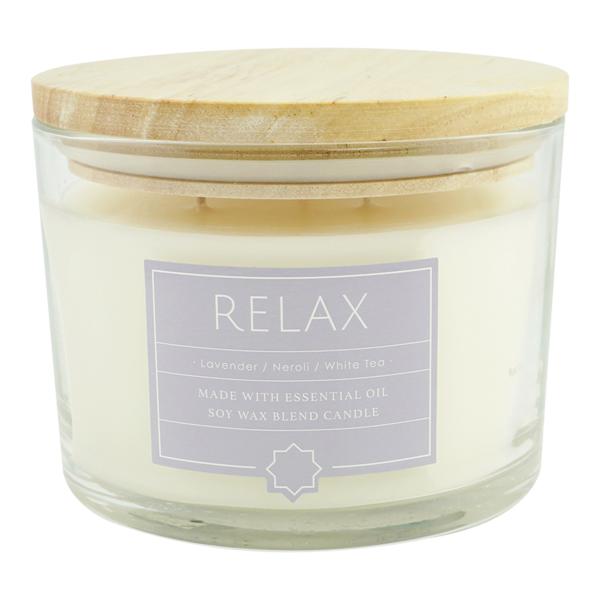 Found & Fable Relax Scented Jar Candle, 16oz