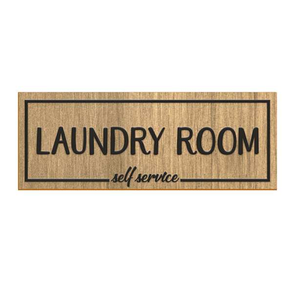 Laundry Room Wall Decor, 32x12