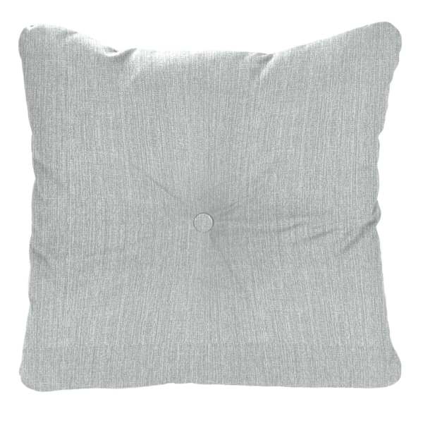 Tahiti Silver Tufted Back Cushion