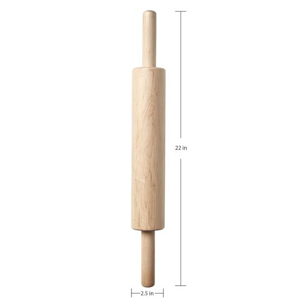 KitchenAid Maplewood Handled Rolling Pin