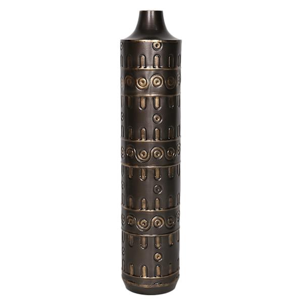 Tracey Boyd Bronze Metal Vase, 27.5"