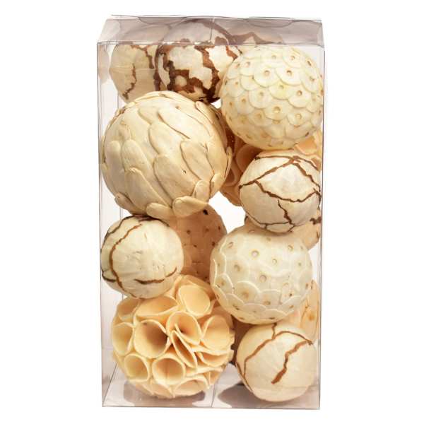 15-Piece White Orb Mix