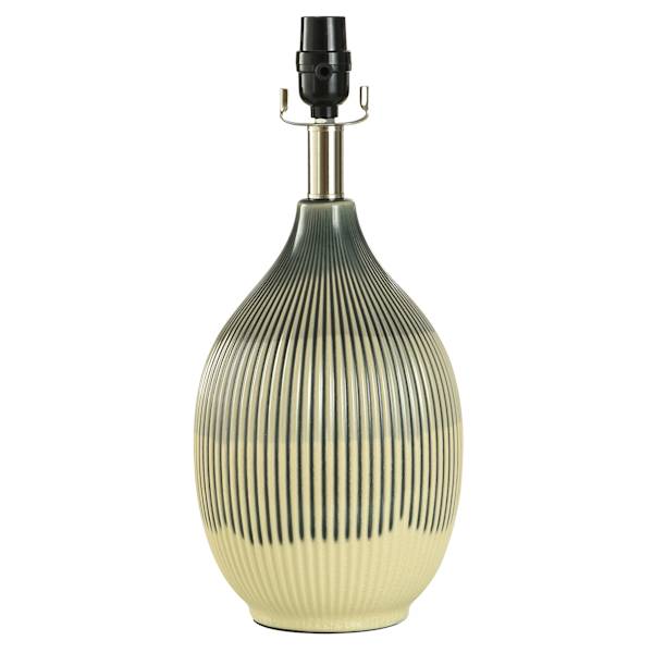 Ty Pennington Blue Ceramic Drip Accent Lamp, 16"