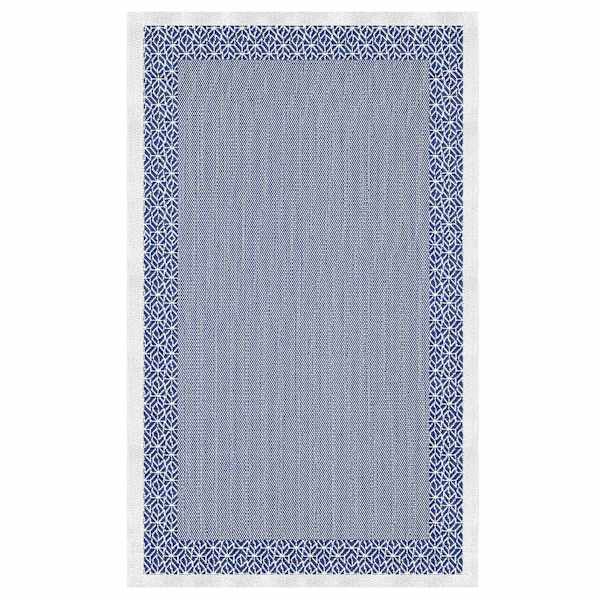 (E462) Providence Panama Blue Accent Rug, 3x5