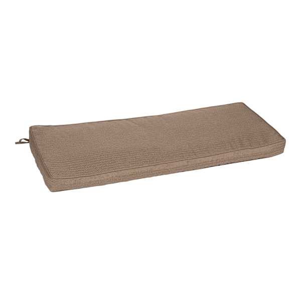 Tristan Acorn Brown Premium Outdoor Bench Cushion