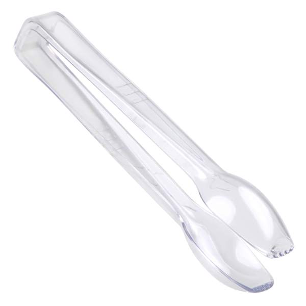 Set of 2 Clear Ice Tongs, 6"