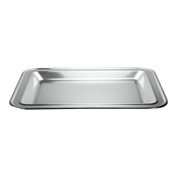 Silver Rectangle Serving Tray, 18x13