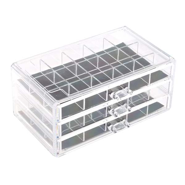 3-Tier Lined Drawer Jewelry Organizer