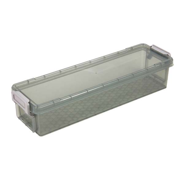 Grey Storage Box with Lid, 1.45l