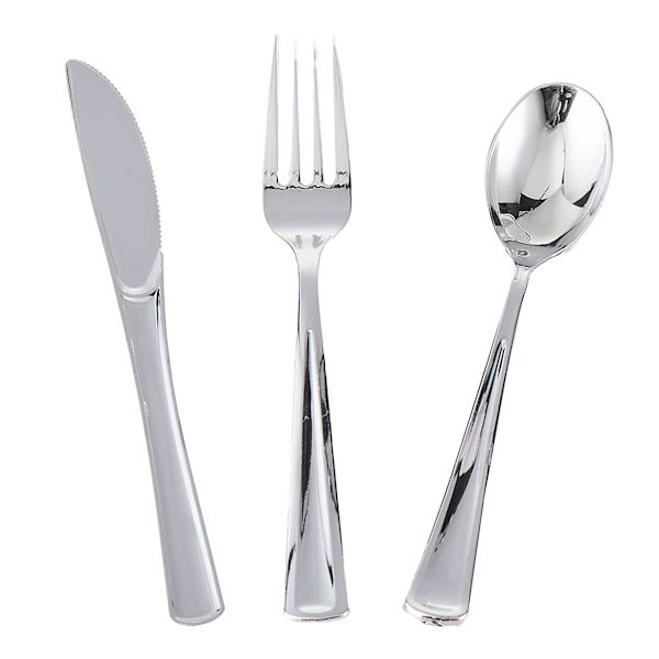 Set of 72 Silver Cutlery Set