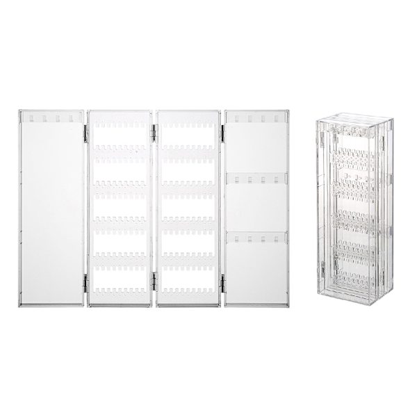 Clear Folding Jewelry Organizer