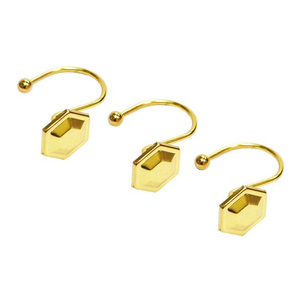 Found & Fable 12-Pack Hexa Harvest Shower Hooks