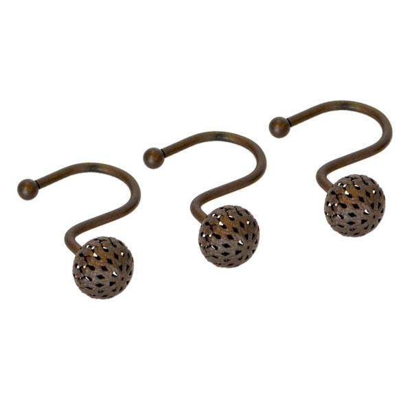 Found & Fable 12-Pack Sangeet Orb Shower Hooks