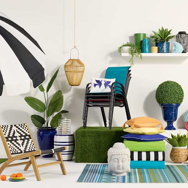 Living accents stacking sling chair outlet