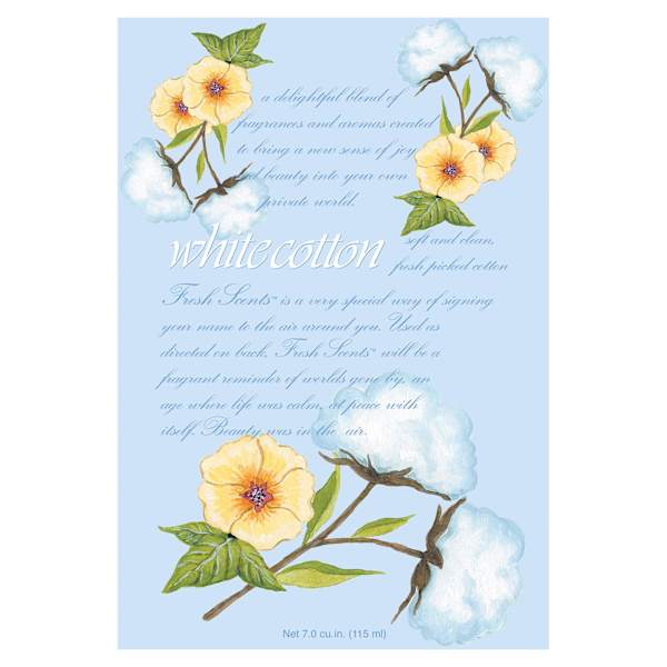 White Cotton Scented Sachet
