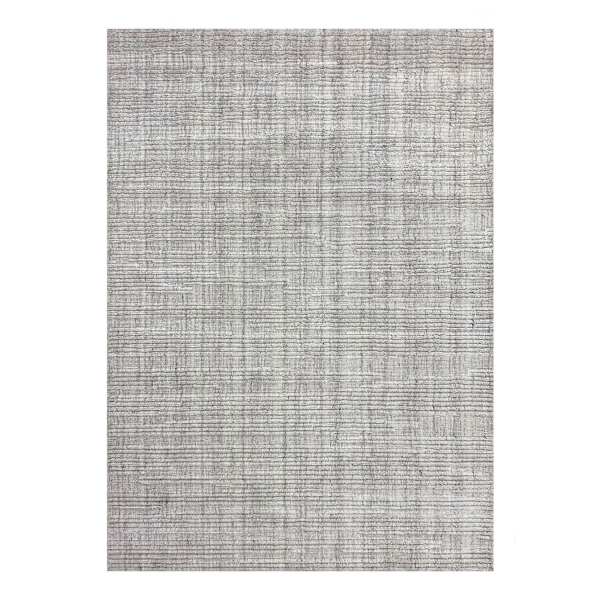 (B730) Tracey Boyd Austin Neutral Abalone Woven Area Rug, 5x7
