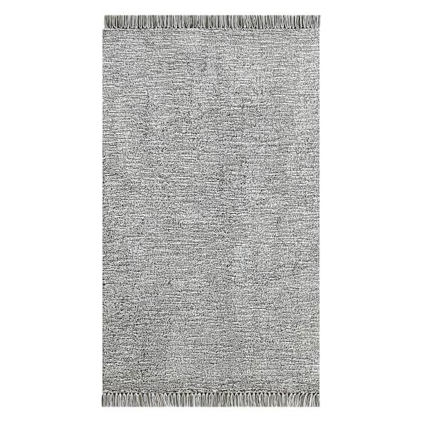 (A484) Crosby St. Breton Grey Tufted Accent Rug, 3x5