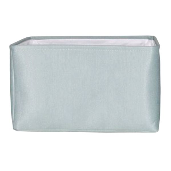 Green Rectangle Fabric Storage Basket, Small