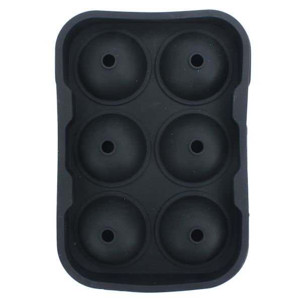 6-Mold Ice Sphere, Black